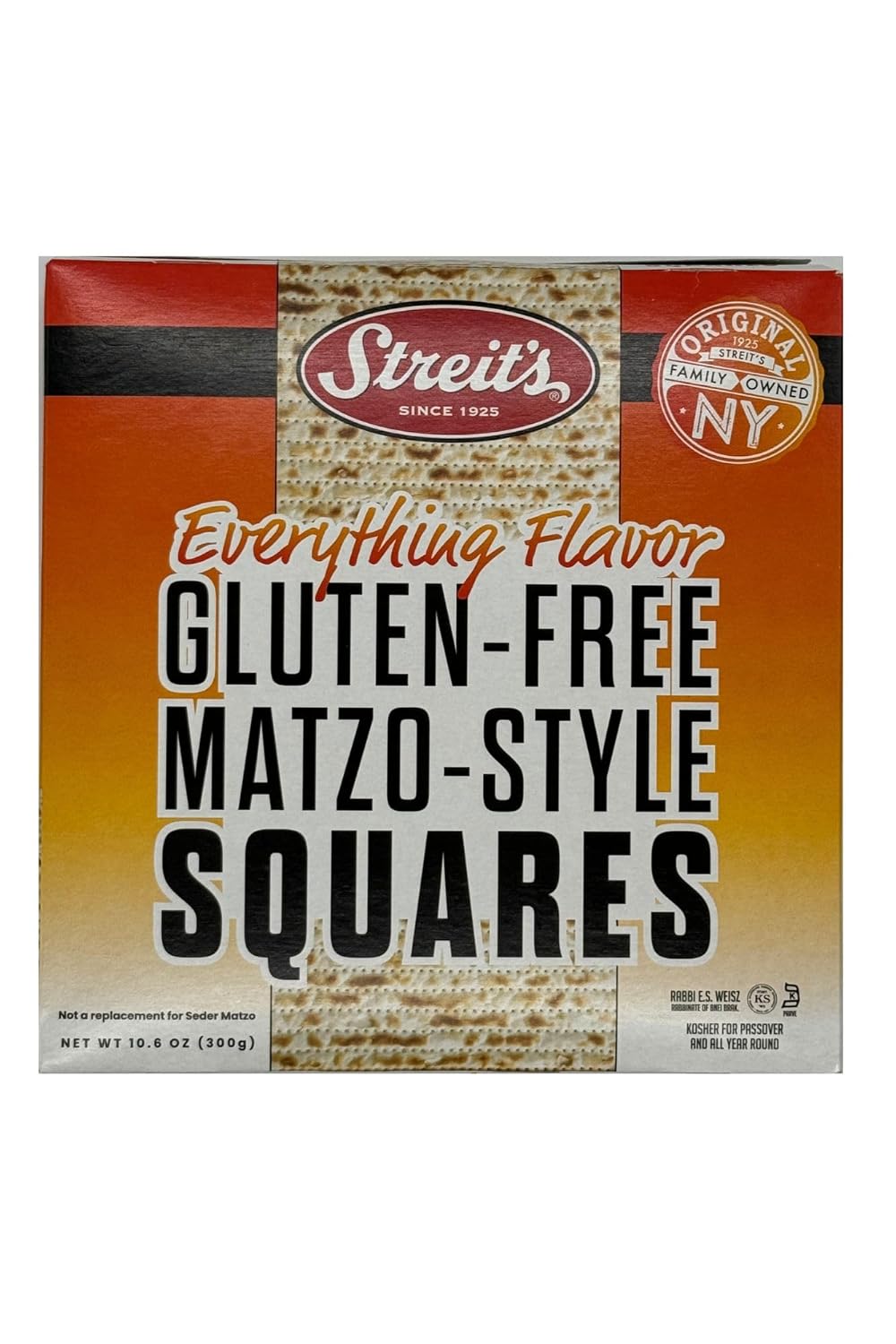 Streits Squares Matzo Style 10.5 Oz – Pack Of 12