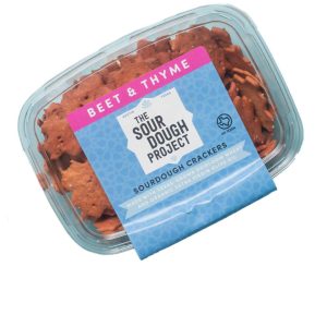 Sourdough Project’s Beet & Thyme Sourdough Crackers Boxes – 12 boxes x 6oz