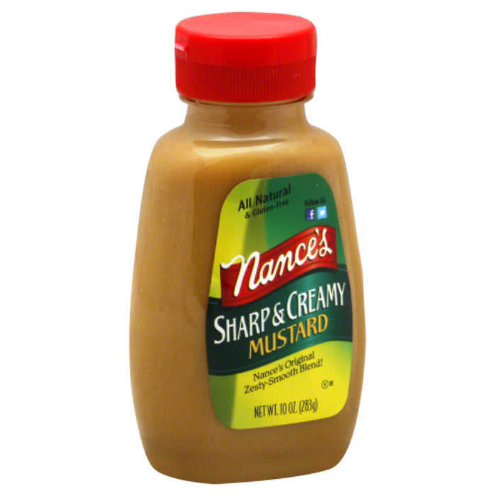 Nance’s Mustard – Sharp & Creamy 10 Oz – Pack Of 6