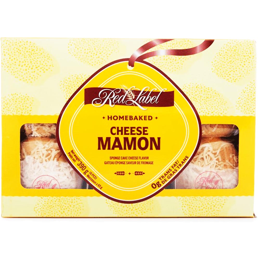 Red Label – Home Baked – Cheese Mamon – 390 G
