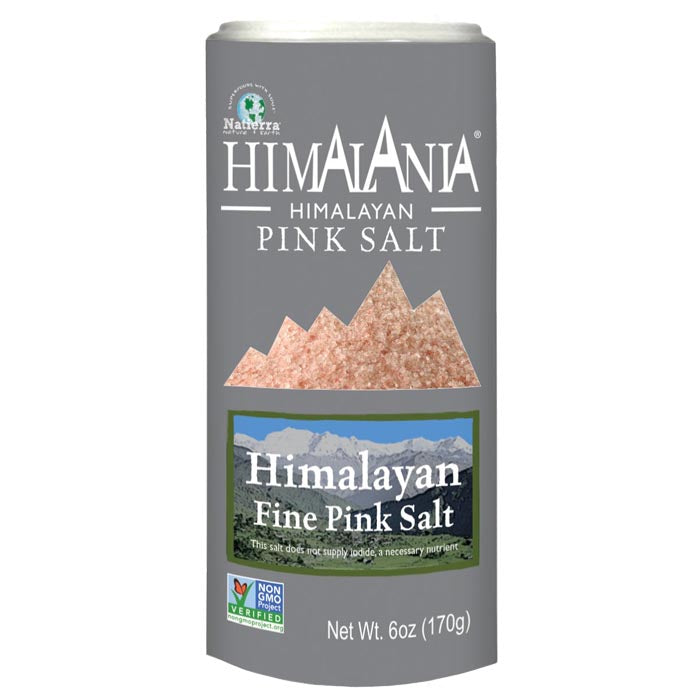 Natierra – Himalania Himalayan Fine Pink Salt, 6oz Shaker