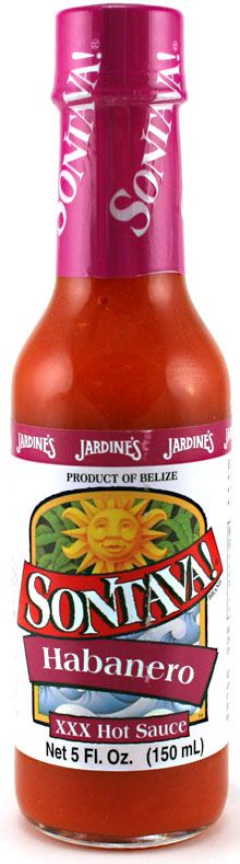 Sontava Habanero XXX Hot – Hot Sauce, 5oz.