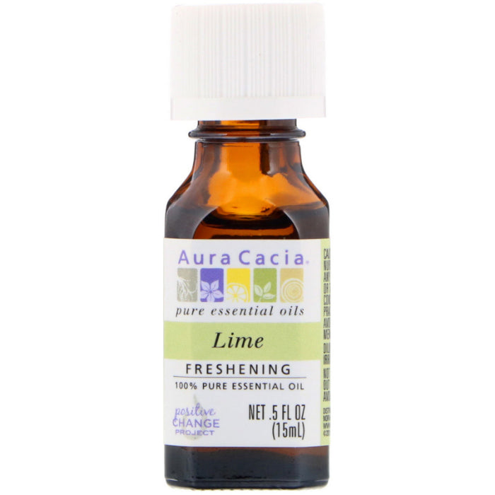 Aura Cacia – Essential Oil Lime, 0.5 oz – Pack of 1