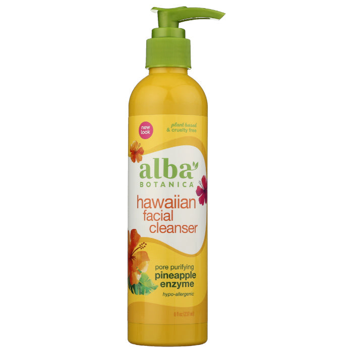 Alba Botanica – Face Cleanser Pineapple Enzyme, 8 Oz – Pack of 1