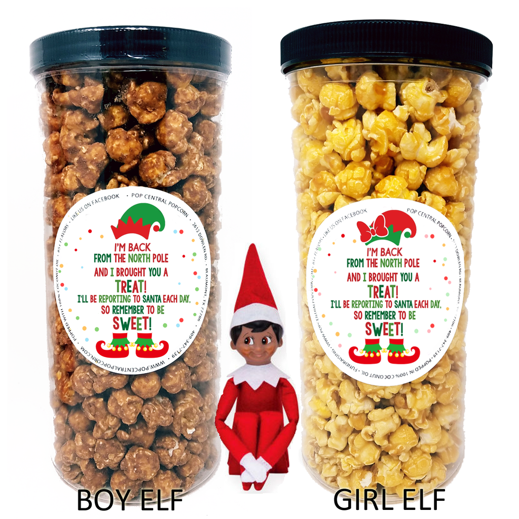Elf Arrival – Popcorn Tube