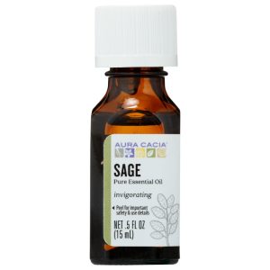 Aura Cacia – Essential Oil Sage, 0.5 oz (Pack of 1)