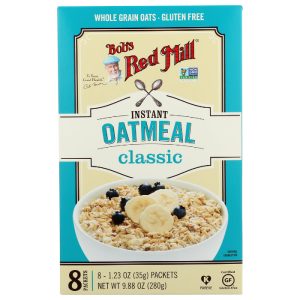 Bob’s Red Mill – Oatmeal, Classic, 8 Packets, 9.87 OZ – Pack of 4