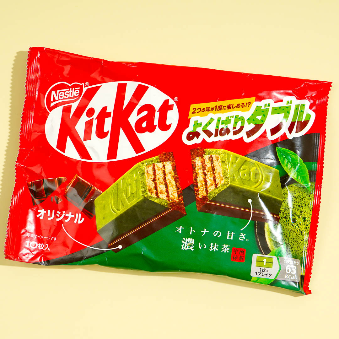 Kit Kat Yokubari Double Chocolates – Dark Matcha & Original