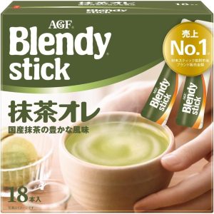 AGF Blendy Stick Matcha au Lait (Matcha Green Tea Latte) 18 Sticks