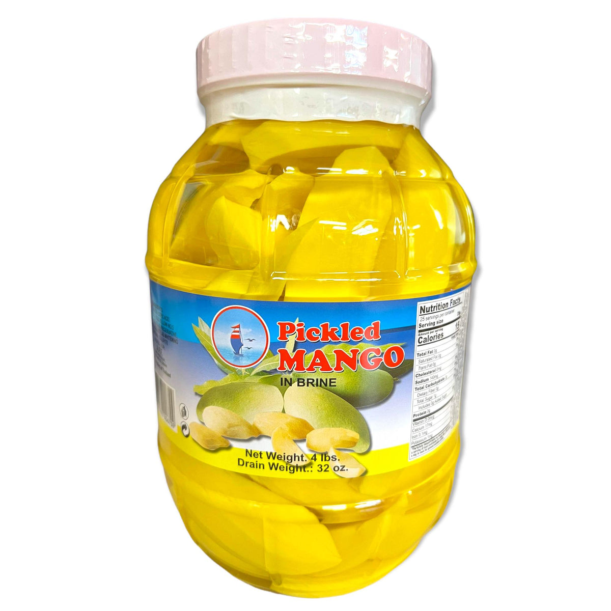 TL Pickled Mango in Brine – 32 OZ – 4 LBS