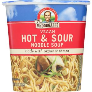 Dr McDougall’s – Hot & Sour Noodle Soup Cup, 1.9oz