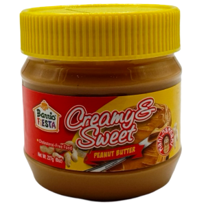 Barrio Fiesta – Peanut Butter – Creamy & Sweet – 227 G (8oz)