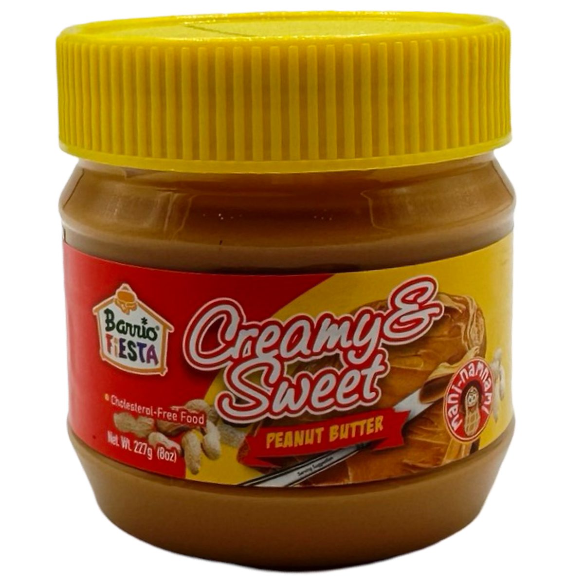 Barrio Fiesta – Peanut Butter – Creamy & Sweet – 227 G (8oz)