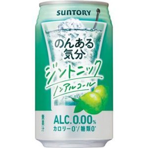 Suntory, Alcohol Free, Cocktail Taste Drink, Non Aru Kibun, Gin Tonic, 350ml