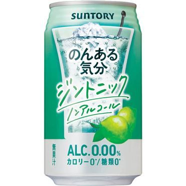Suntory, Alcohol Free, Cocktail Taste Drink, Non Aru Kibun, Gin Tonic, 350ml