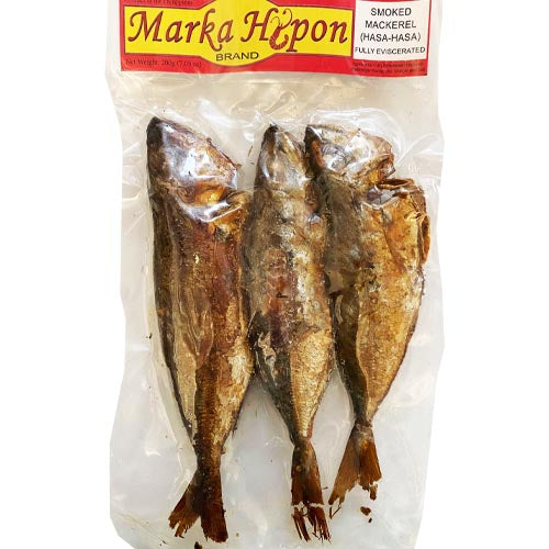 Marka Hipon – Smoked Mackerel (Hasa-Hasa) – Fully Eviscerated – 7.05 OZ