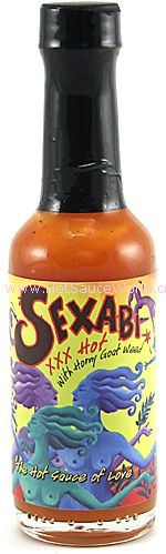 Sexabi XXX Hot Sauce, 2oz.