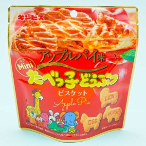 Ginbis Mini Tabekko Animal Biscuits – Apple Pie