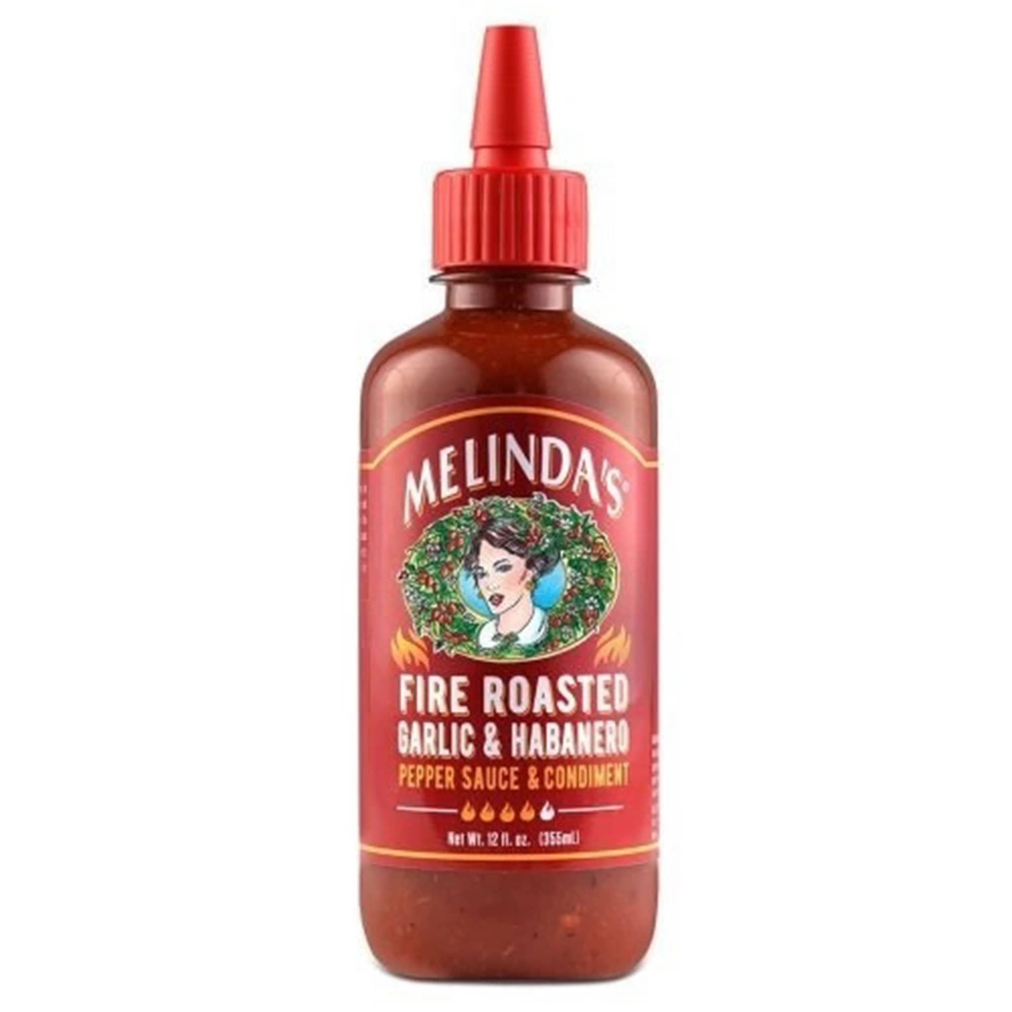 Melinda’s Fire Roasted Garlic & Habañero Pepper Sauce