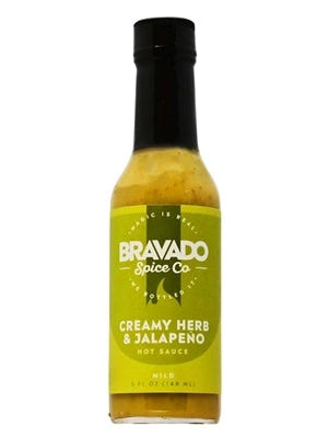 Hot Sauce Bravado Creamy Herb & Jalapeño 5 oz Heat 6