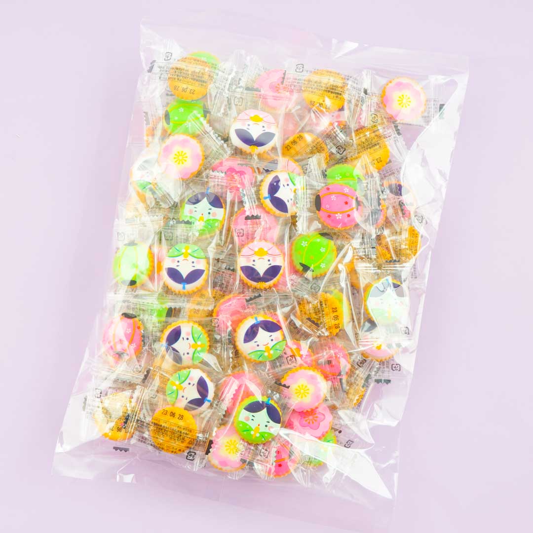 Hinamatsuri Sweet Mini Crackers Share Pack