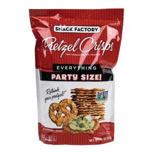 Snack Factory – Pretzel Crisps Deli Style Everything, 14 oz