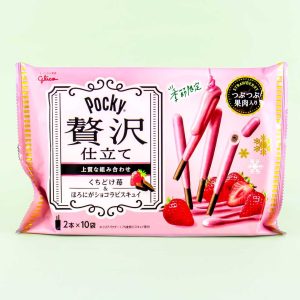 Pocky Premium Biscuit Sticks – Kuchidoke Strawberry
