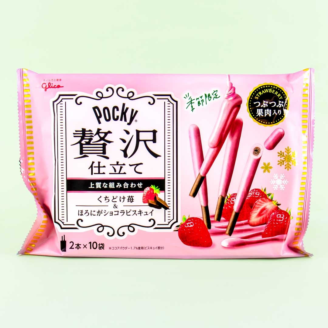 Pocky Premium Biscuit Sticks – Kuchidoke Strawberry