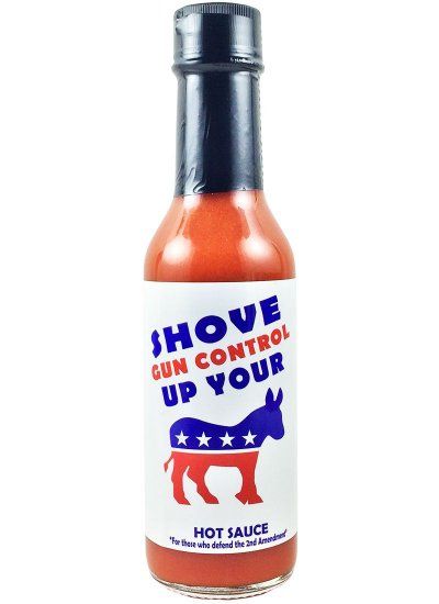 Shove Gun Control Up Your ASS Hot Sauce, 5oz.