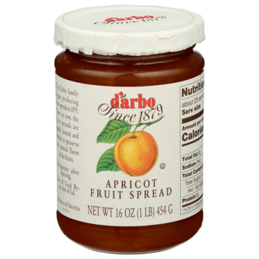 D’Arbo – Rose Apricot Fruit Spread, 16 Oz