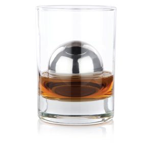 Viski – Glacier Rocks®: Stainless Steel Sphere