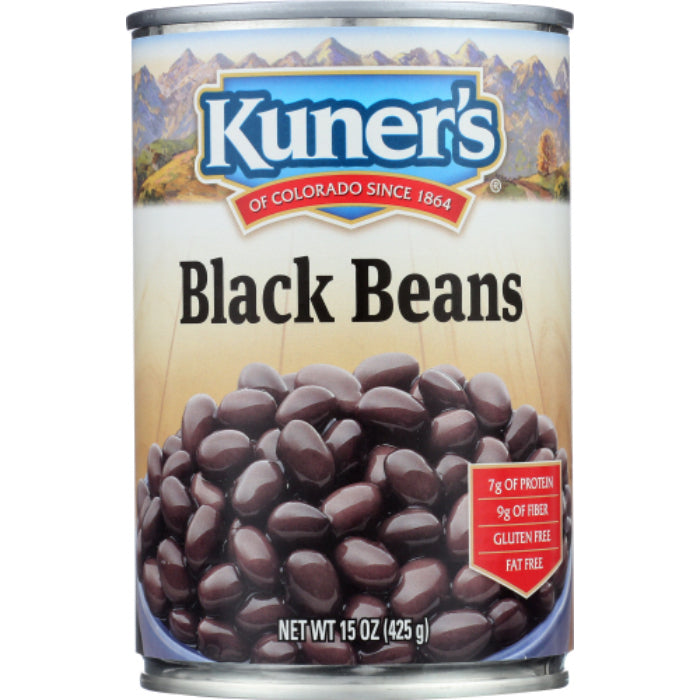Kuner’s – Black Beans, 15 Oz | Pack of 12