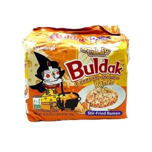 Samyang Buldak Quattro Cheese Artificial Spicy Chicken Flavor Stir-Fri