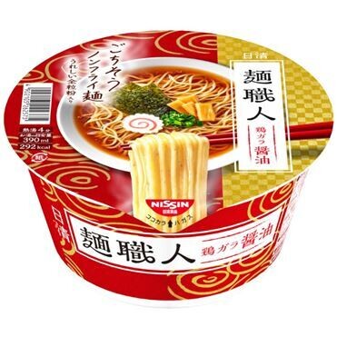 Nissin “Menshokunin, Soy sauce flavor” 1 pack, 88g