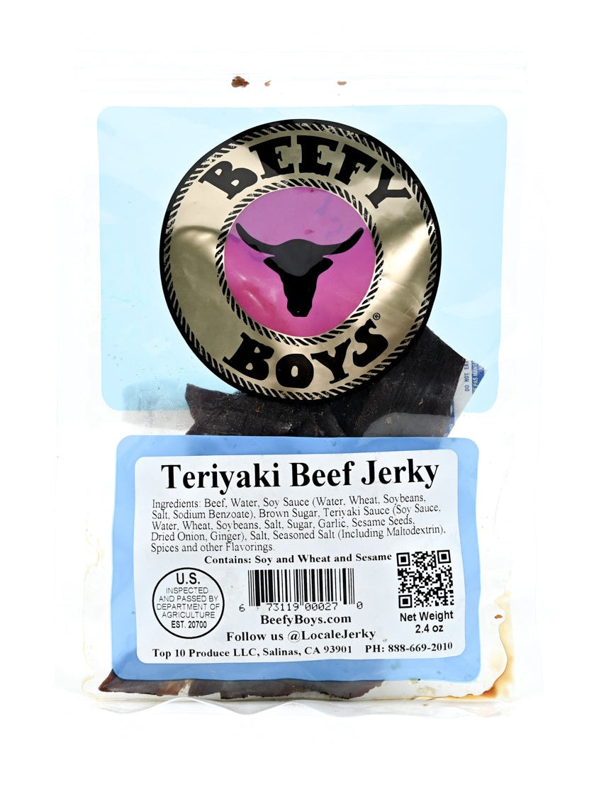 Jerky Teriyaki Beef Jerky Beefy Boys 2.4