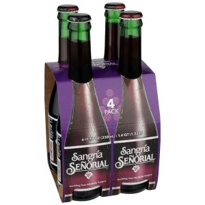 Senorial Bev Sangria Senorial 4pk 11.6 Oz – Pack Of 6