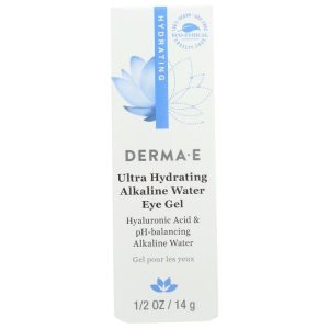 Derma E – Ultra Hydrating Alkaline Water Eye Gel, 0.5Oz