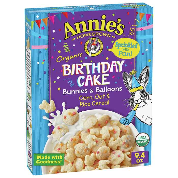 Annie’s Homegrown Organic Cereal | Multiple Flavors | Buy at PlantX