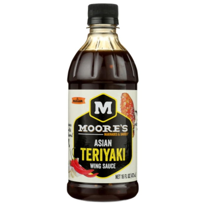 Moore Sauce Wing Teriyaki Asian 16 Oz – Pack of 6