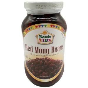 Barrio Fiesta- Red Mung Beans in Syrup – 340 G (12 OZ)