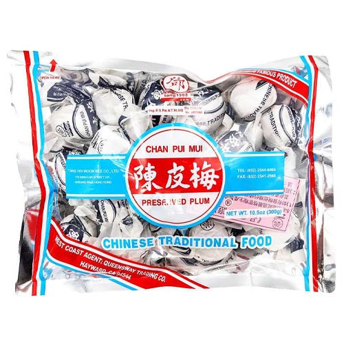 Chan Pui Mui – Preserved Plum – Traditional Fruit Candy – 10.5 OZ