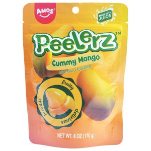 Amos Peelerz Peeling Gummies – Mango – 6oz
