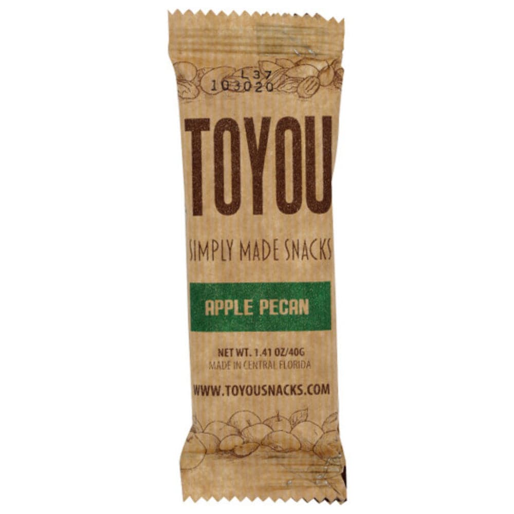 Toyou Snacks – Gluten Free Snack Bar Apple Pecan