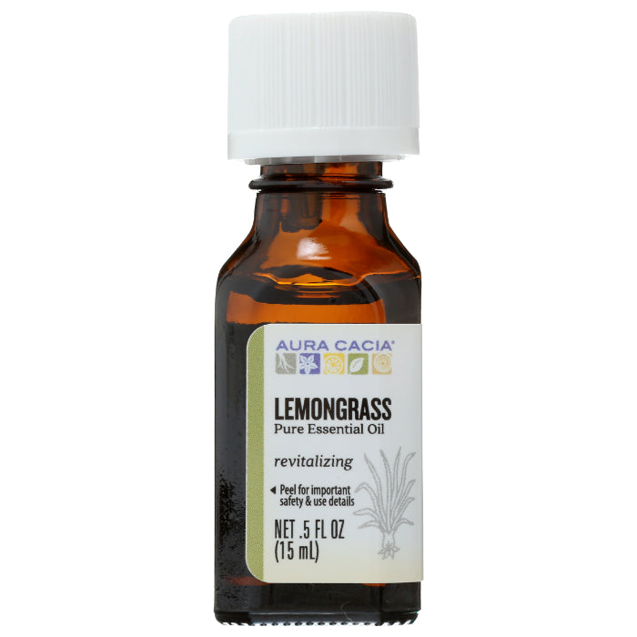Aura Cacia – Essential Oil Lemongrass, 0.5 oz (Pack of 1)