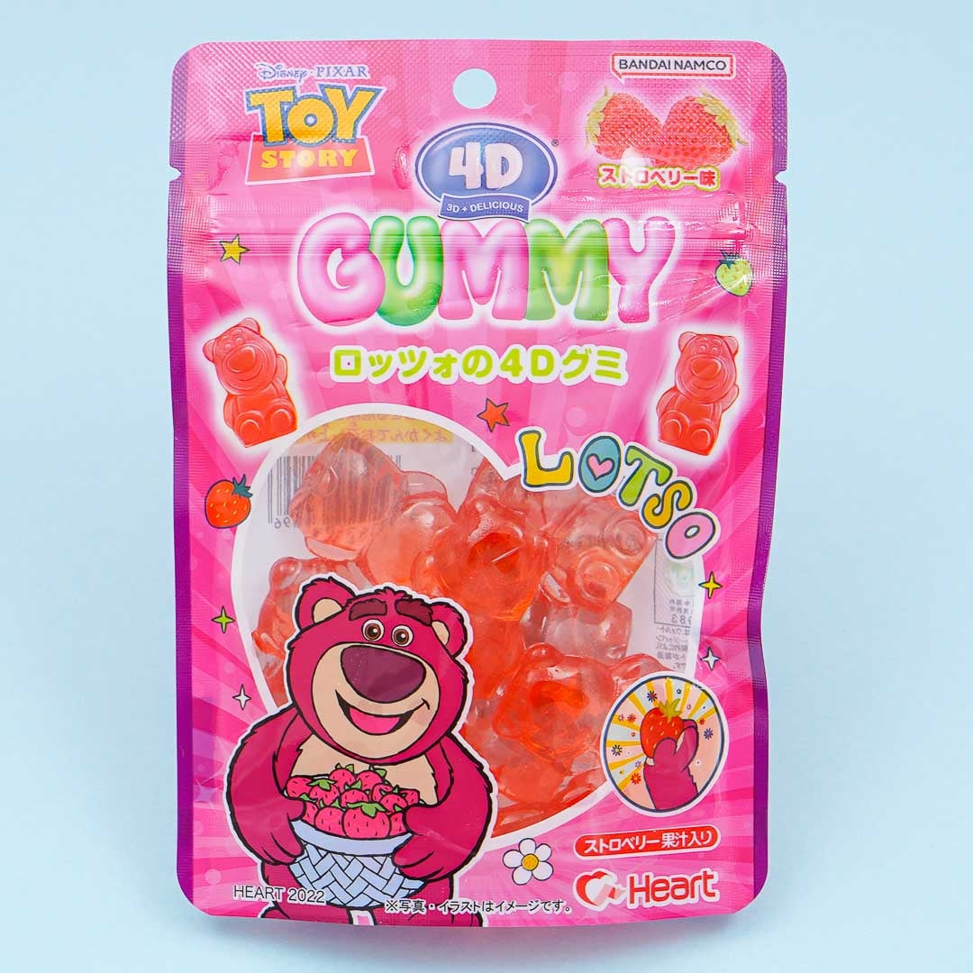 Toy Story Lots-o’-Huggin’ Bear 4D Gummy – Strawberry