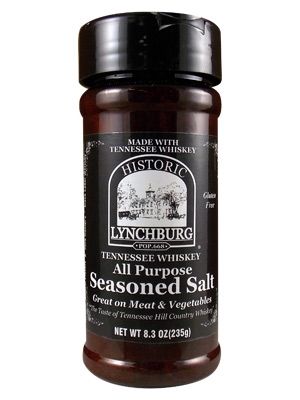 Historic Lynchburg Tennessee Whiskey Seasoned Salt, 8.3oz.