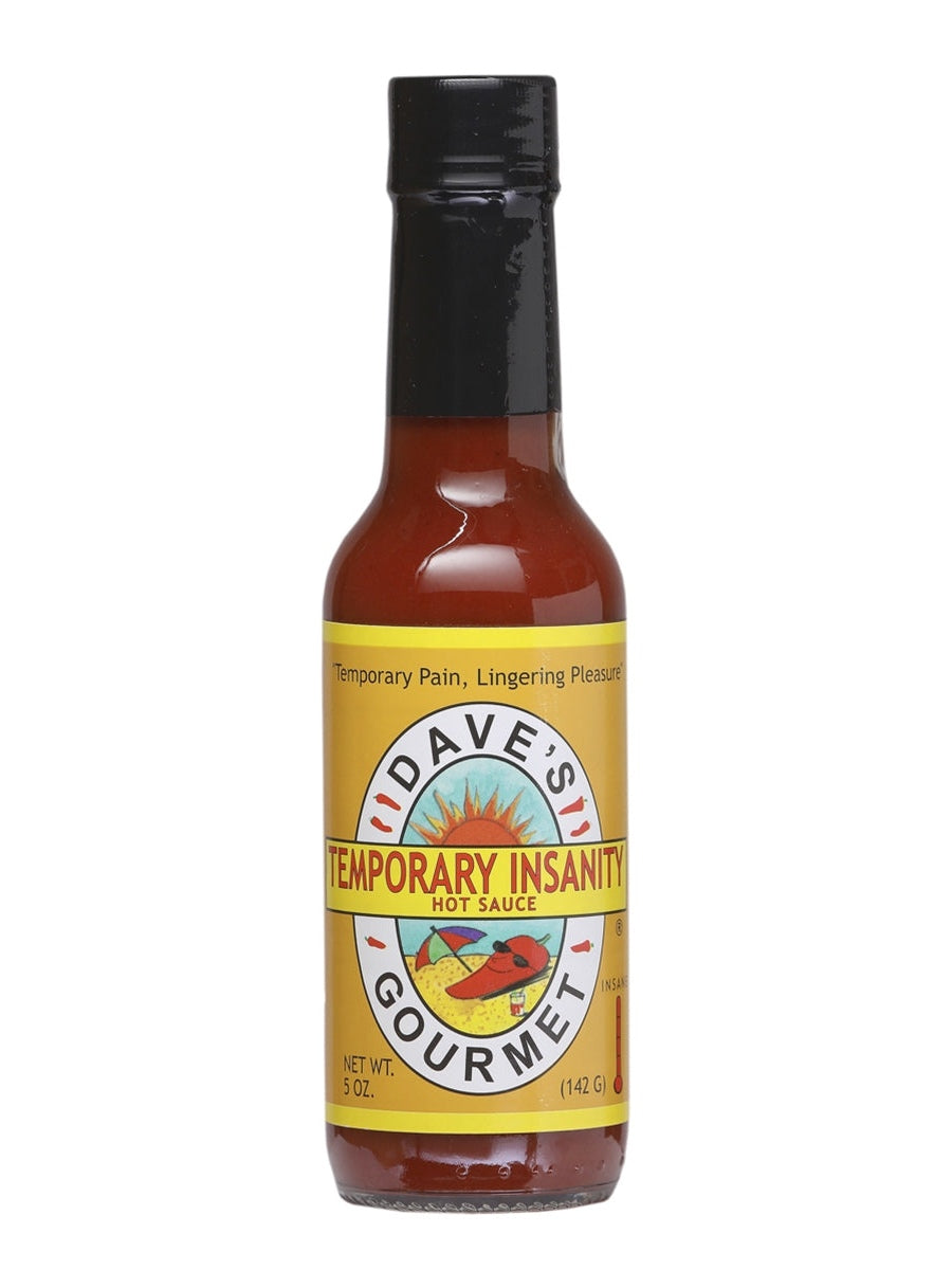 Hot Sauce Daves Gourmet Temporary Insanity 5 oz San Francisco Californ