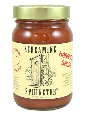 Screaming Sphincter Habanero Salsa, 16oz.