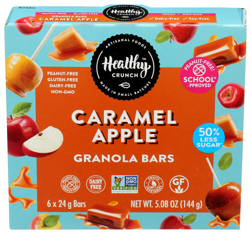Healthy Crunch – Caramel & Apple Granola Bar