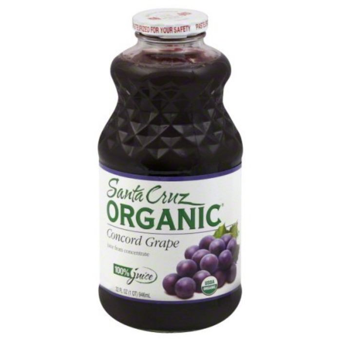 Santa Cruz – Concord Grape Juice, 32 fl oz | Pack of 6